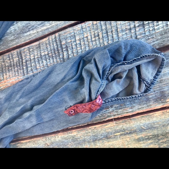 Penelope Rose Women's M soft Denim Dress - Picture 4 of 13